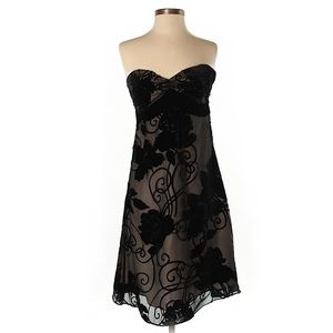 White House Black Market strapless cocktail dress